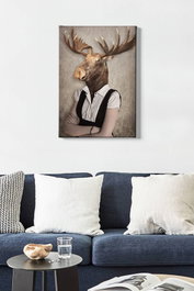 Wallity Kanvas Tablo Multicolor (50 x 70 cm)